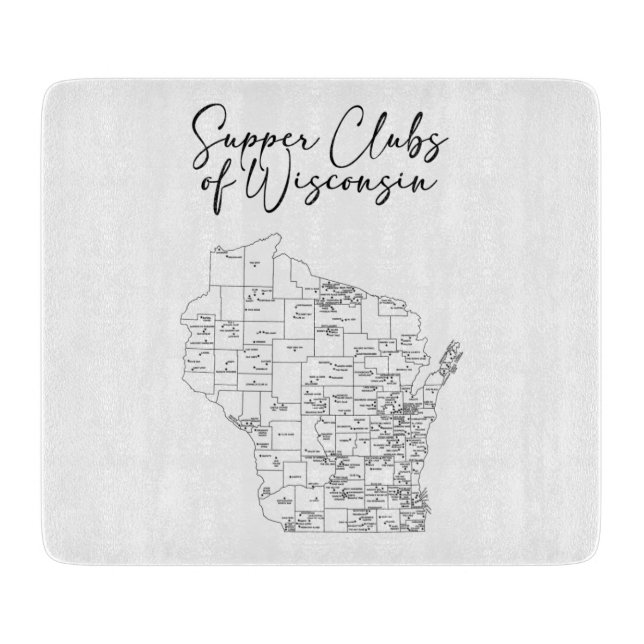 Supper Club Cutting Board (Front)