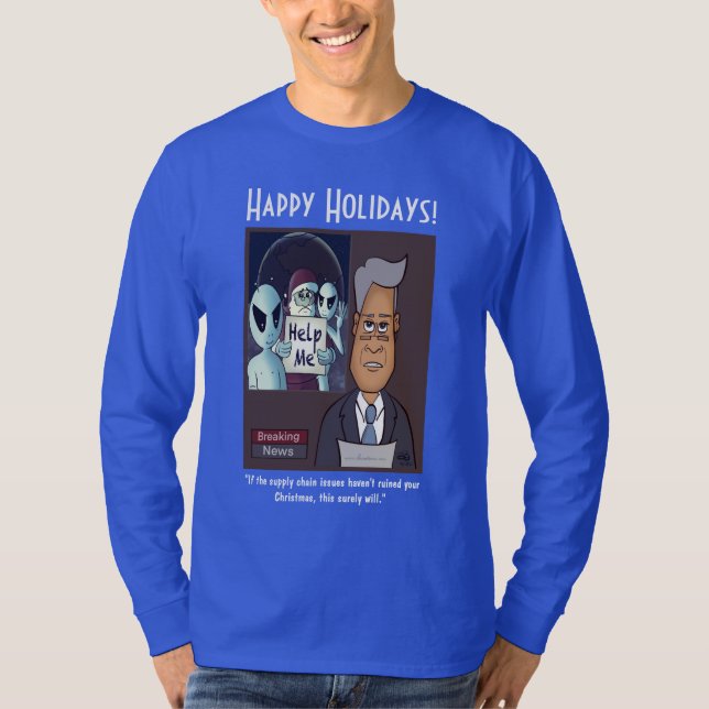 Supply Chain Long Sleeved T-Shirt (Front)