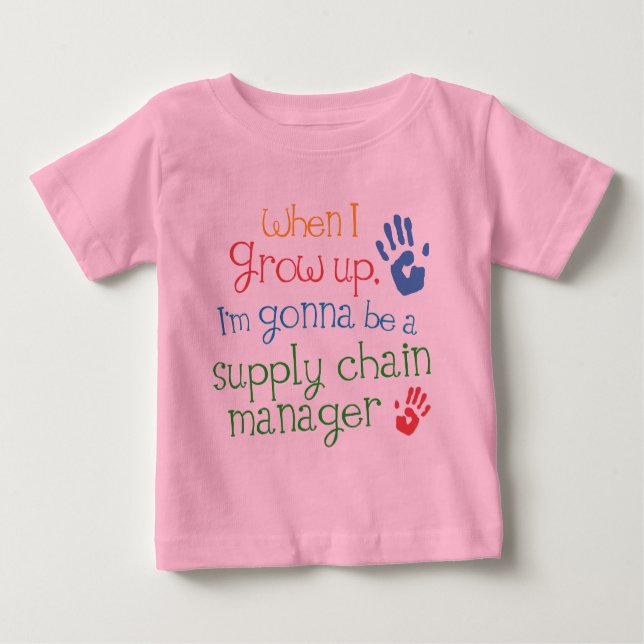 Supply Chain Manager (Future) Infant Baby T-Shirt (Front)