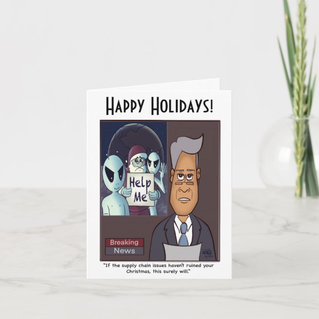 Supply Chain Square Holiday Card (Front)