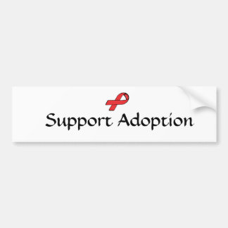 Support Adoption Bumper Sticker