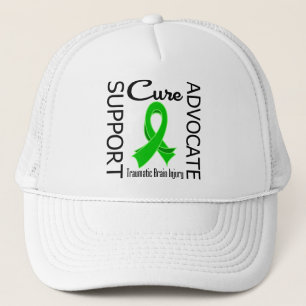 Support Advocate Cure Traumatic Brain Injury Trucker Hat
