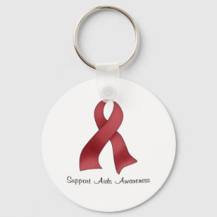 Support AIDS Awareness Key Ring