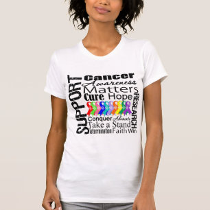 Support All Cancers Awareness T-Shirt
