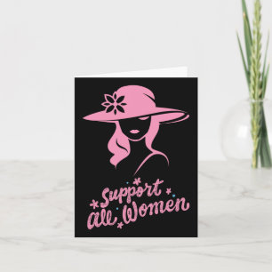 Support All Women Card
