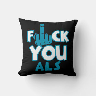Support ALS awareness Cushion
