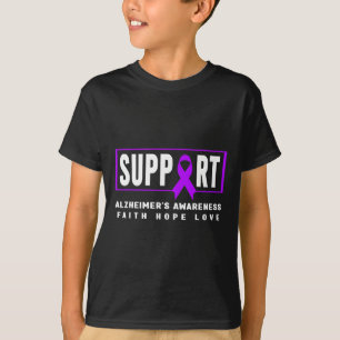 Support Alzheimer’s Warrior Alzheimer’s Awar T-Shirt