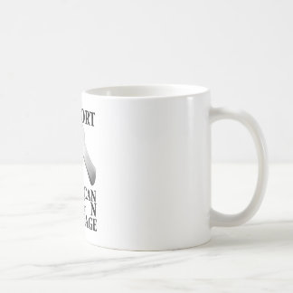 Support American Sign Language (back) (6) Coffee Mug