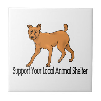 Support Animal Shelters Tile