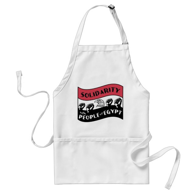 Support Arab people's Revolution Standard Apron (Front)