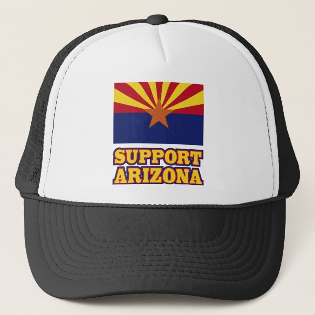 Support Arizona Trucker Hat (Front)
