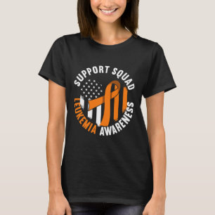 Support Awareness Squad I Blood Cells Cancer Leuke T-Shirt