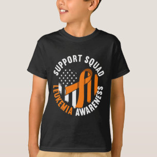 Support Awareness Squad I Blood Cells Cancer Leuke T-Shirt