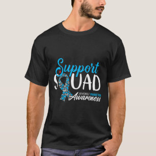 Support Awareness Squad I Juvenile T1d Type 1 Diab T-Shirt