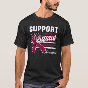 Support Awareness Squad I Plasma Cell Multiple Mye T-Shirt