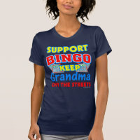 Support Bingo Grandma Funny