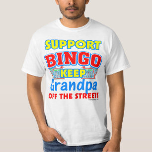 Support Bingo Grandpa T-Shirt