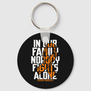 Support Blood Cancer Tee Family Leukaemia Awarenes Key Ring