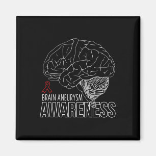 Support Brain Aneurysm Awareness 1 Magnet