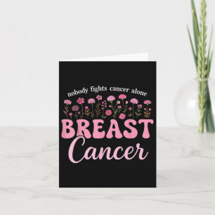 Support Breast Cancer Fighter Breast Cancer Awaren Card