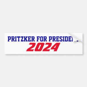 Support Campaign 2024 JB Pritzker for President Bumper Sticker
