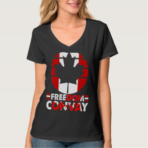 Support Canadian Truckers Freedom Convoy 2022 USA T-Shirt