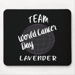 Support Cancer Survivors World Cancer Day For Wome Mouse Pad