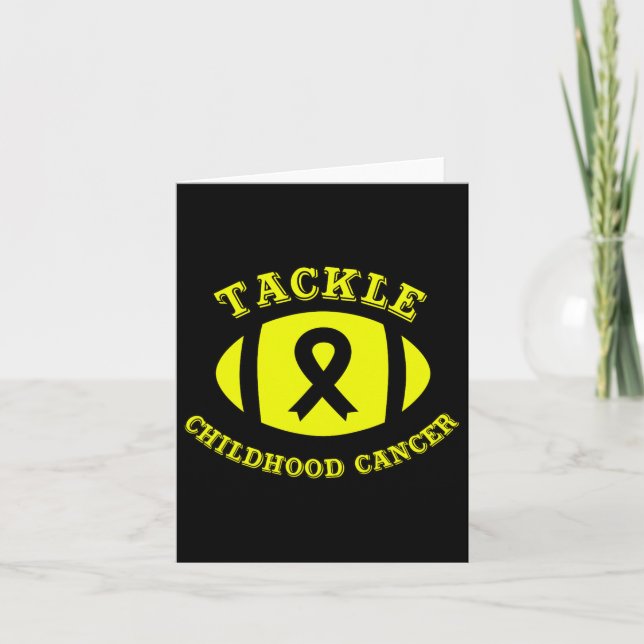 Support Childhood Cancer Awareness 2  Card (Front)