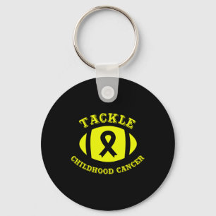 Support Childhood Cancer Awareness 2 Key Ring