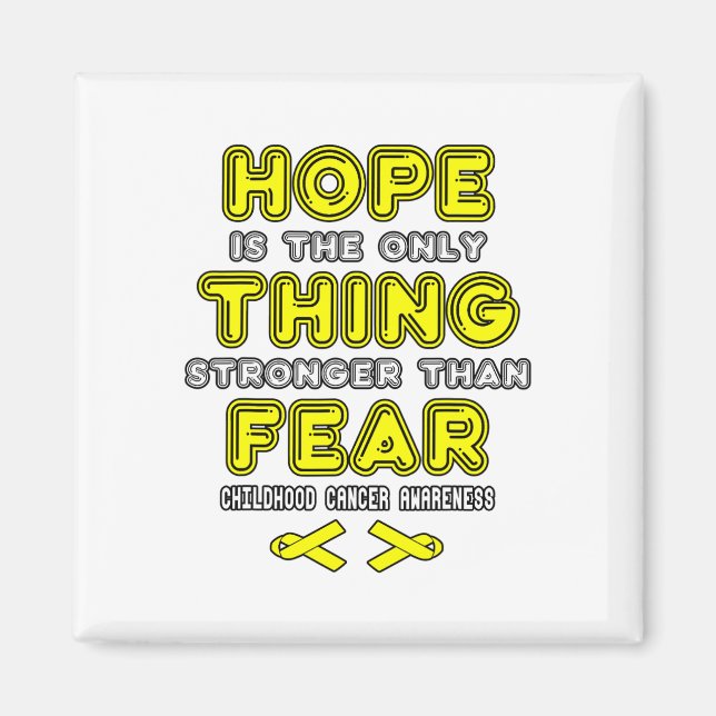 Support Childhood Cancer Awareness 3  Magnet (Front)