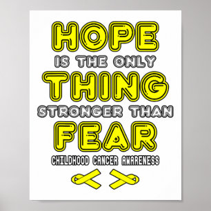 Support Childhood Cancer Awareness 3  Poster