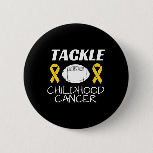 Support Childhood Cancer Awareness  6 Cm Round Badge
