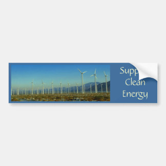 Support Clean Energy Bumper Sticker