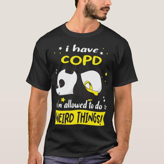 Support COPD Awareness Gifts T-Shirt (Front)