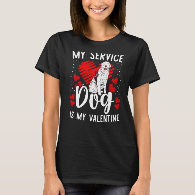 Support Dog Training Patch Emotional Support Anima T-Shirt (Front)