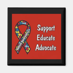 Support, Educate, Advocate Magnet