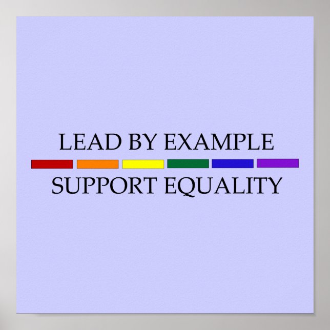 Support Equality Posters (Front)