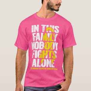 Support Family Childhood Cancer Awareness 3593 T-Shirt