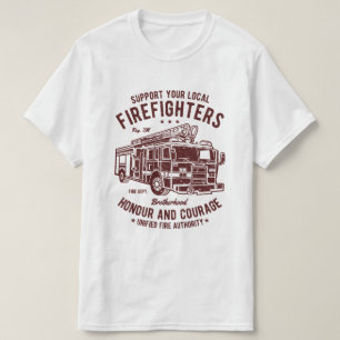 Support Firefighters T-Shirt