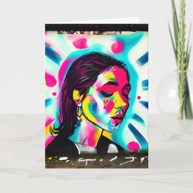 Support for a friend going through a Hard Time Holiday Card (Front)