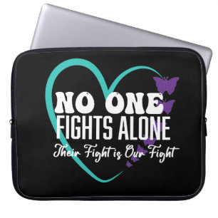 SUPPORT FOR SUICIDE AWARENESS AND PREVENTION LAPTOP SLEEVE