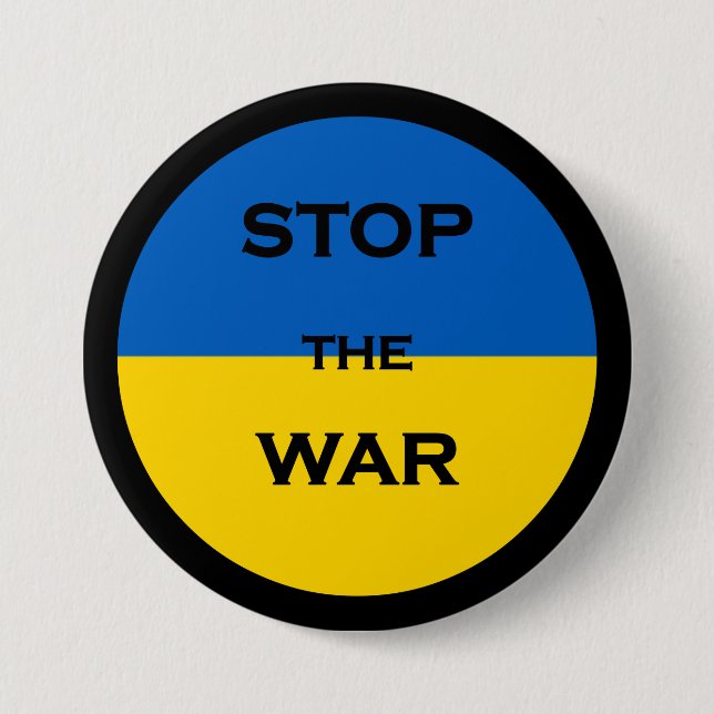 Support for Ukraine !!!!!!!! Button (Front)