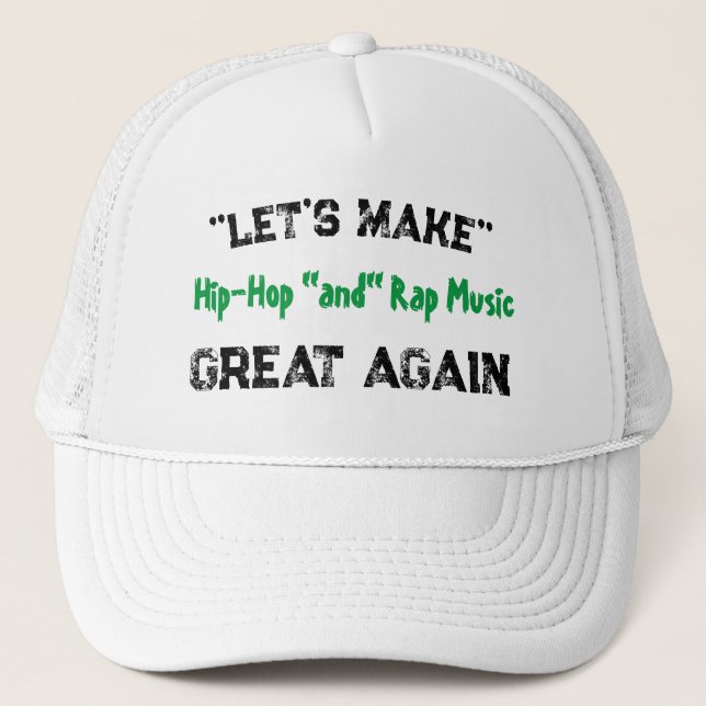 Support For Youth Music and Art Programs Online Tr Trucker Hat (Front)