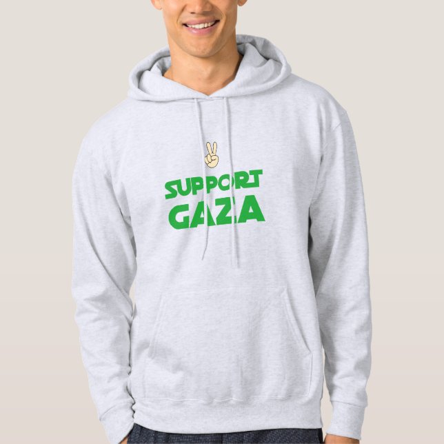 Support Gaza Gaza Genocide T-Shirt Hoodie (Front)