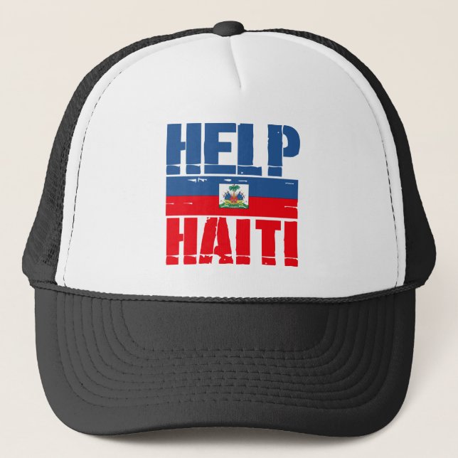 SUPPORT HAITI TRUCKER HAT (Front)
