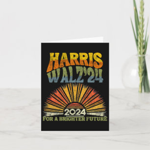 Support Harris Waltz 2024 Harris Waltz For A Brigh Card