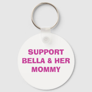 SUPPORT  & HER MOMMY KEY RING
