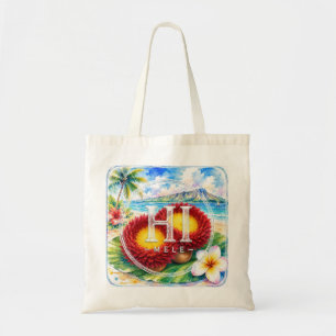 Support HIMELE Hawaiian Tote Bag ‘Ulī’ulī