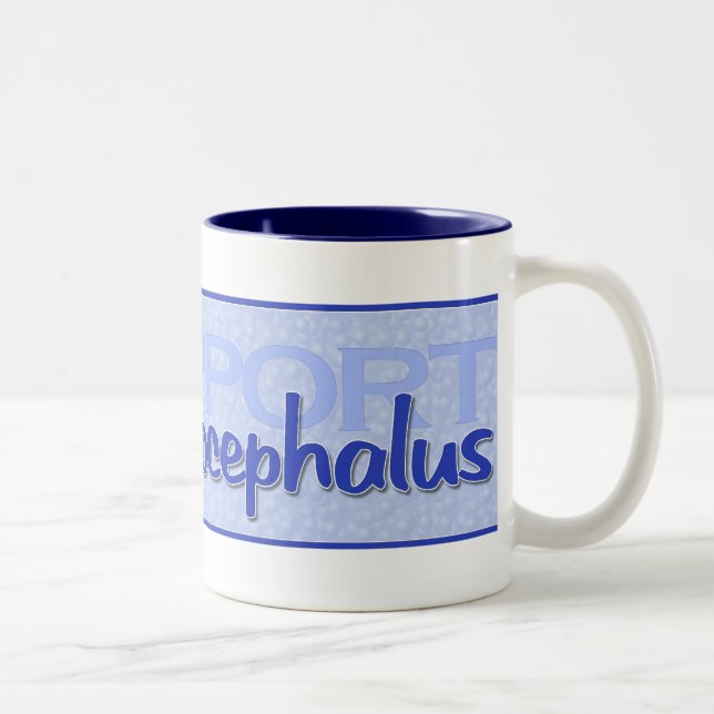 "Support Hydrocephalus" Mug (Right)