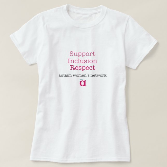 Support Inclusion Respect Tee (Design Front)